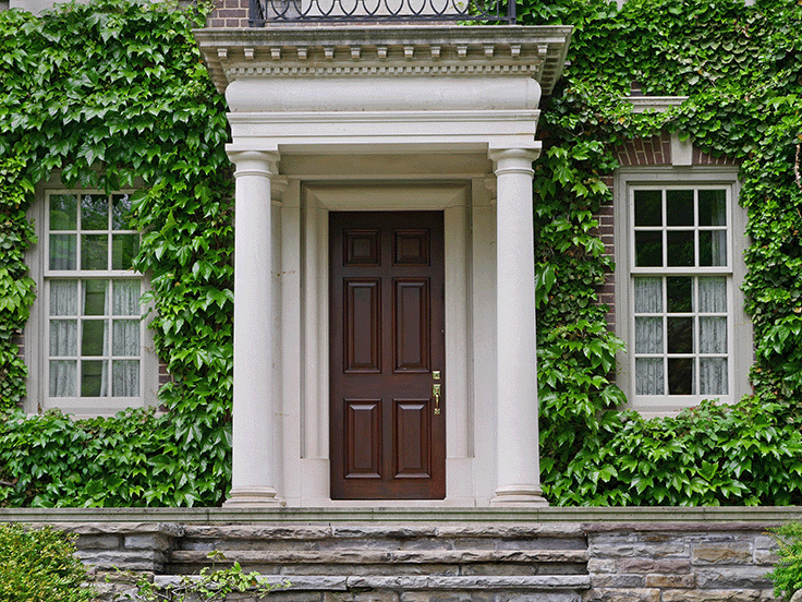 vine-covered-house-with-fiberglass-column-portico-entrance-208323332