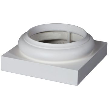 Tuscan Base (Split) for 8" Round Fiberglass Column Wrap change change