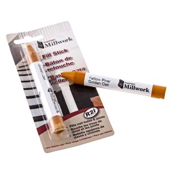 Plastibec Fill Stick, Yellow Pine or Golden Oak