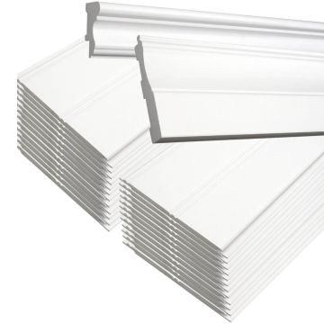 60" Plastibec PVC Vinyl Beadboard KIT, 1/4"T x 64-1/4"H x 96"