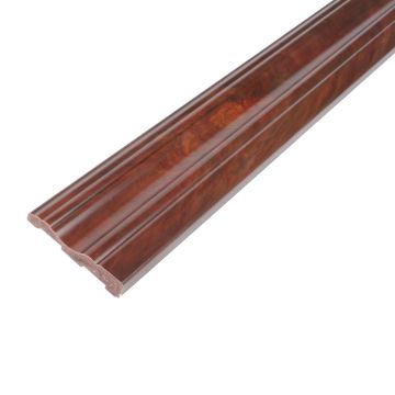Plastibec PVC Vinyl Colonial Casing Moulding, 5/8" x 2-3/4" x 96" (Cafe)