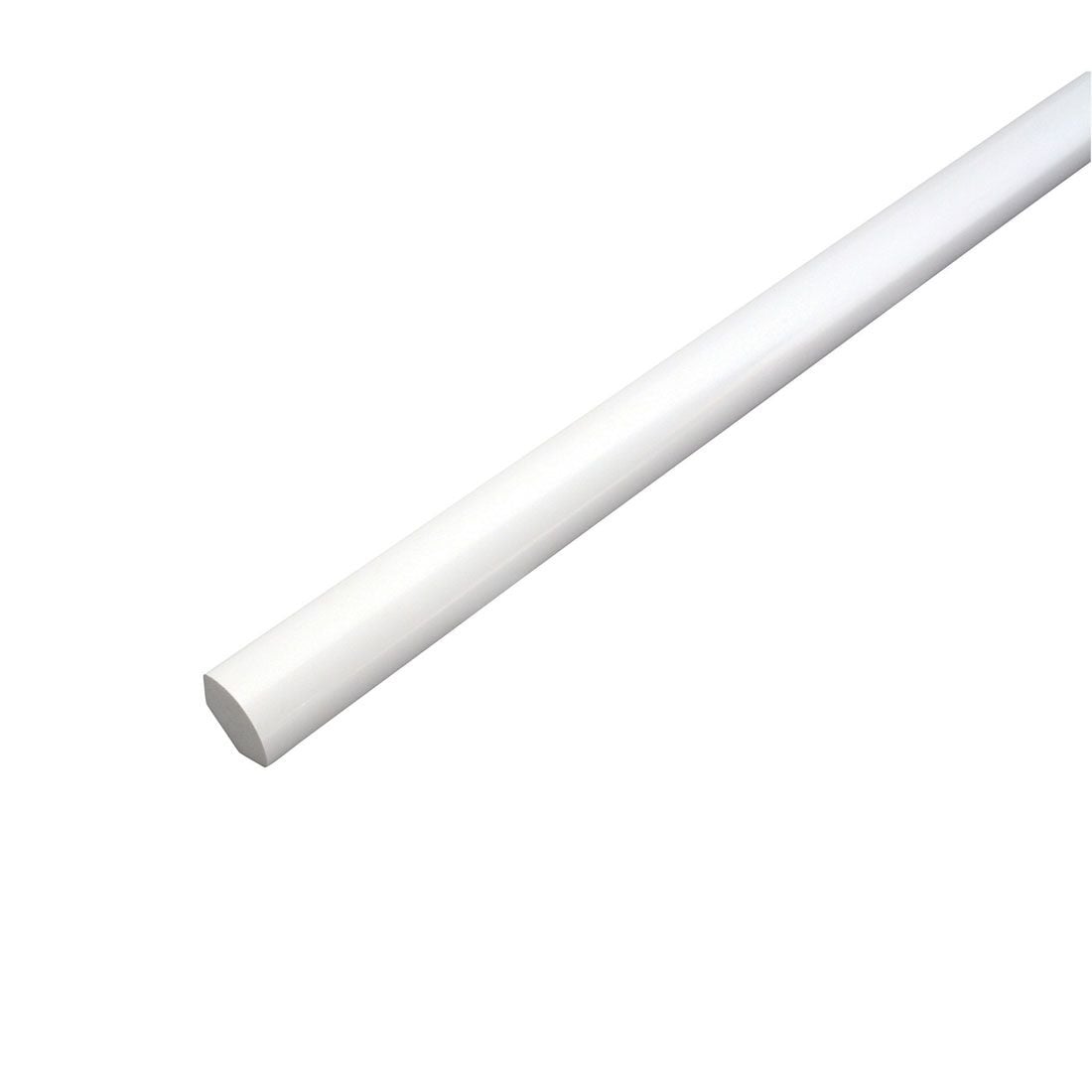 PVC Quarter Round by Plastibec | White Finish!