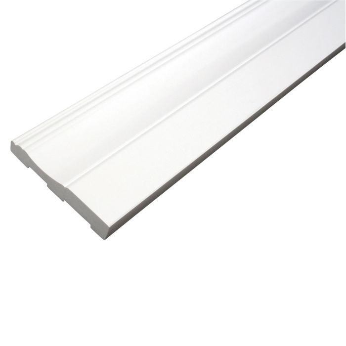 Plastibec PVC Baseboard, (White)