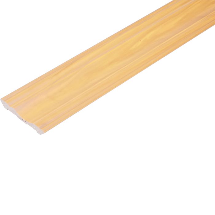 Plastibec Faux Wood PVC Crown Moulding, (Yellow Pine)